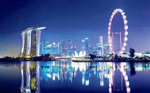 Skyline of Singapore